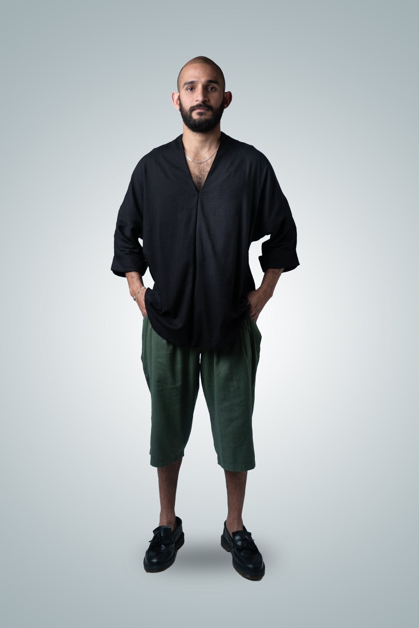 Camisa Larga Manga bambú 3/4 Unisex - Nipaestudio