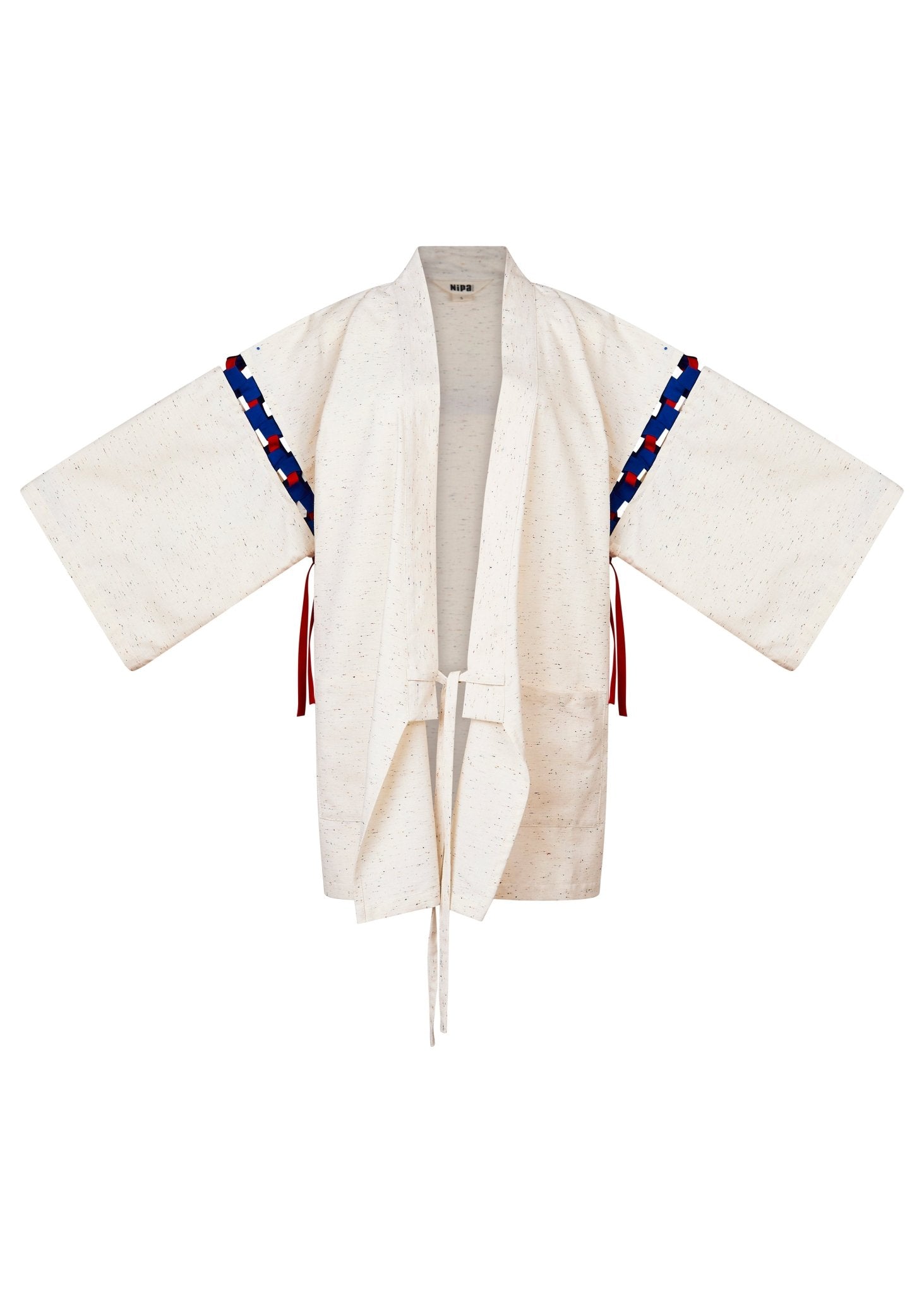 Kimono Largo Unisex algodón con mangas ajustables - Nipaestudio