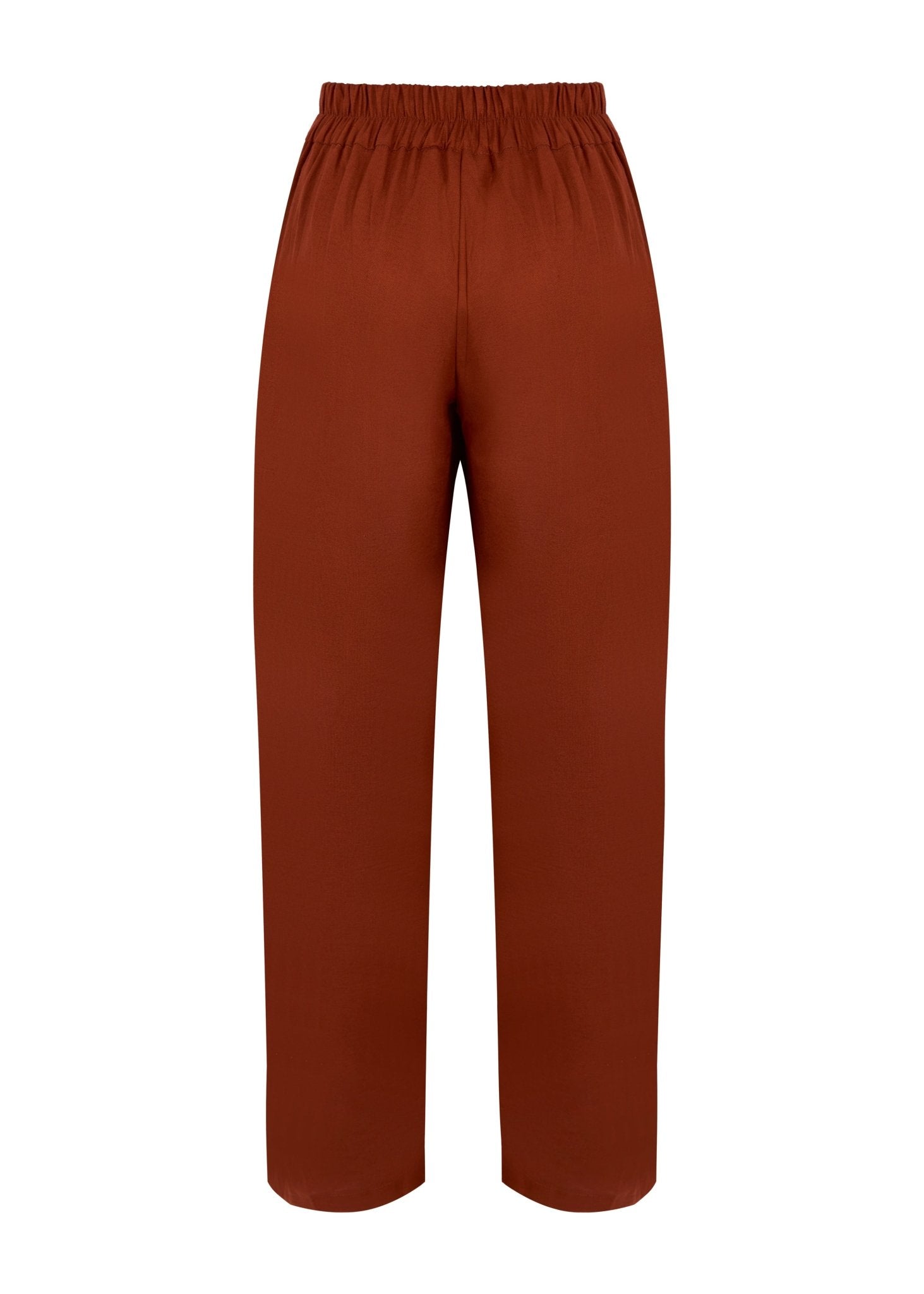 Pantalón de Pinza Largo de Lino - Nipaestudio