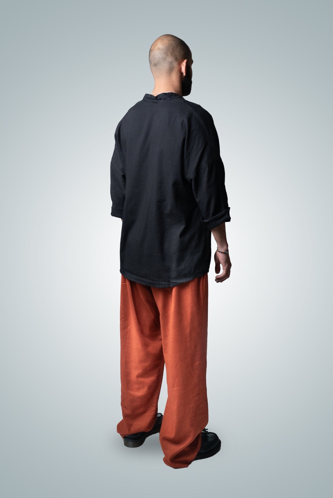 Pantalón de Pinza Largo de Lino - Nipaestudio