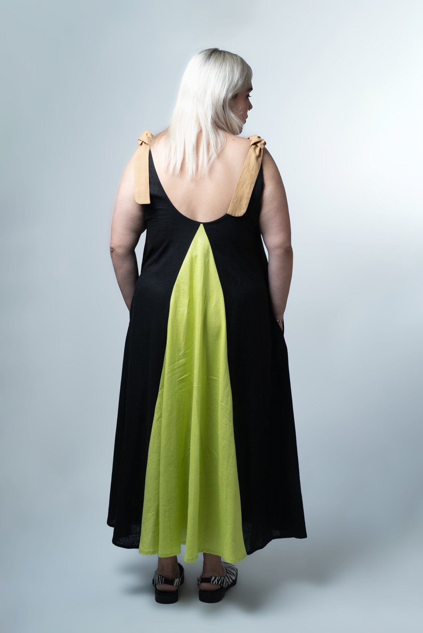 Vestido Triángulo Largo - Nipaestudio