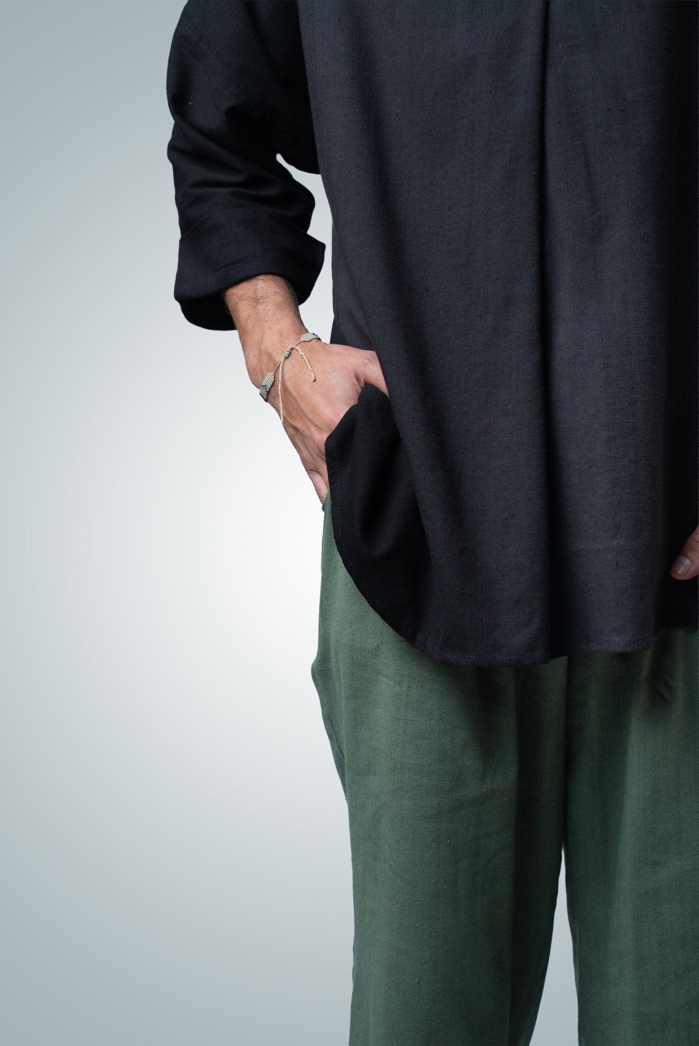 Camisa Larga Manga bambú 3/4 Unisex - Nipaestudio