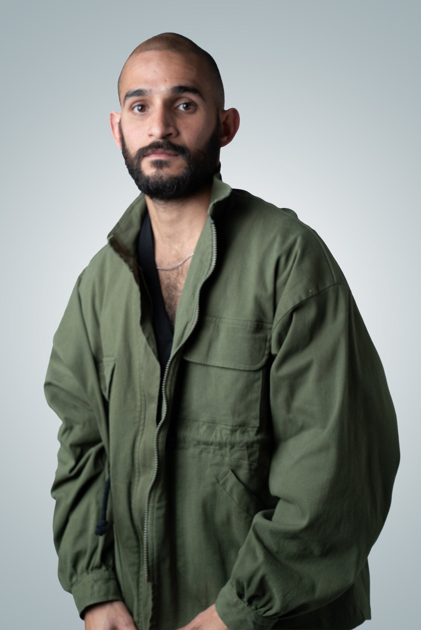 Chamarra Cargo Ajustable - Nipaestudio