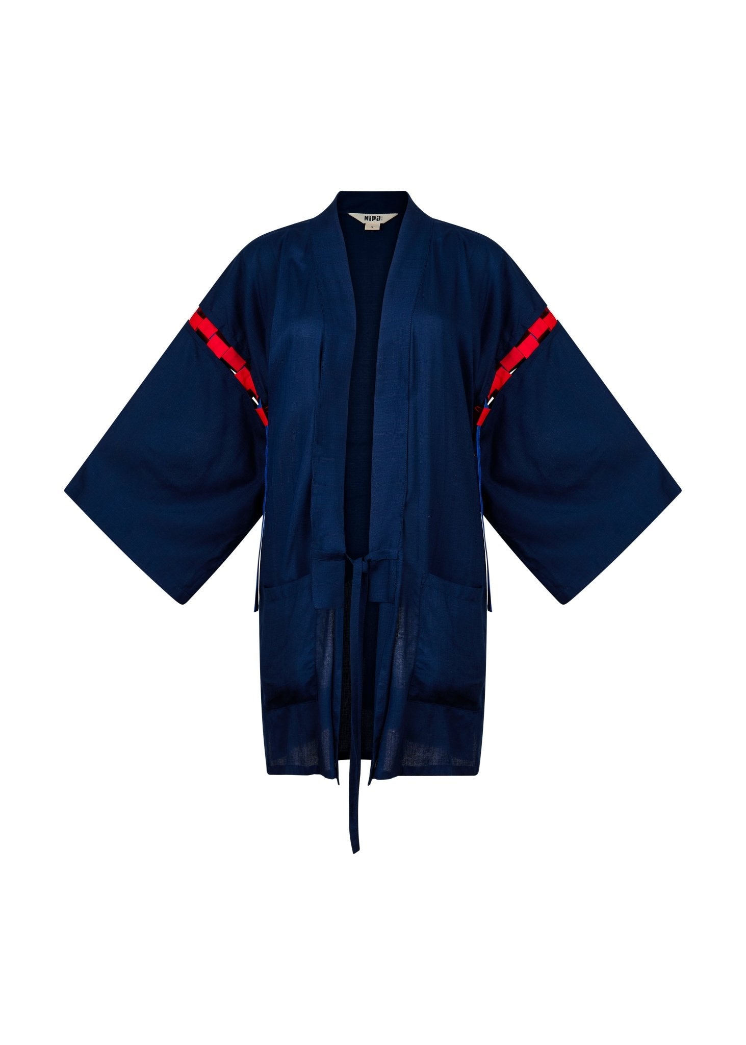 Kimono Largo Unisex Bambú con mangas ajustables - Nipaestudio