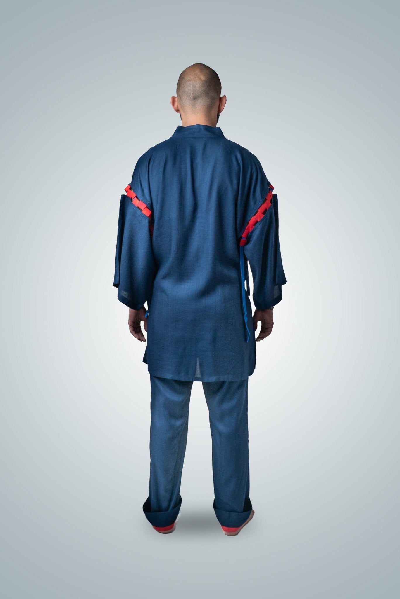 Kimono Largo Unisex Bambú con mangas ajustables - Nipaestudio