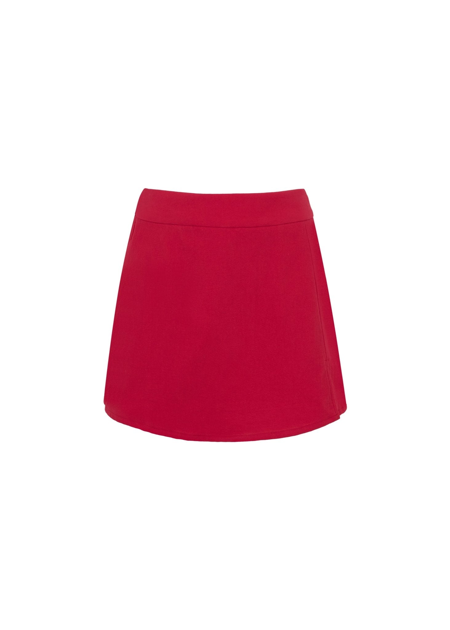 Skort lino NIPA - Falda Short con Panel - Nipaestudio