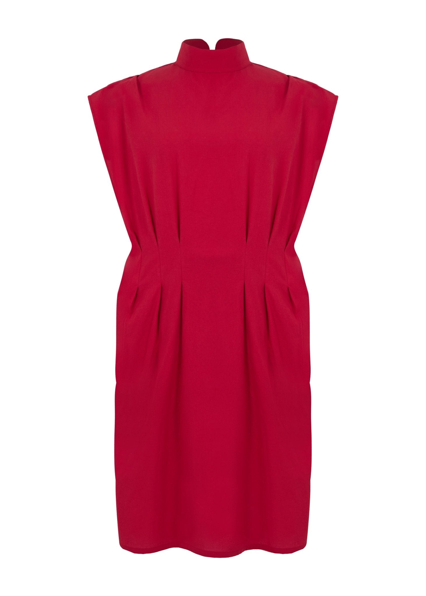 Vestido WOW Gráfico · Midi Estructural con Pinzas - Nipaestudio